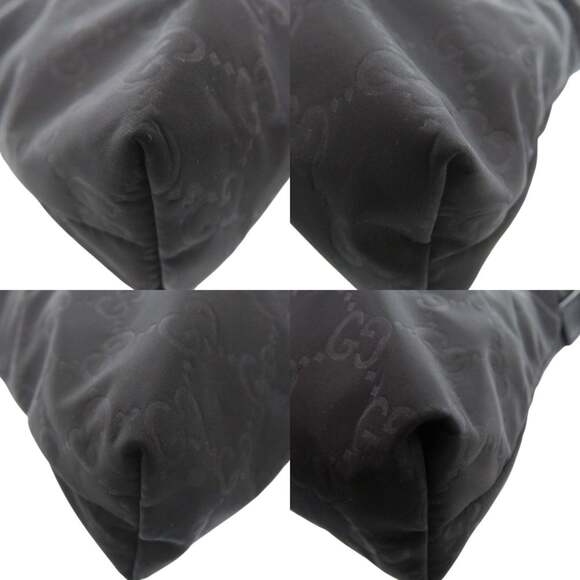 GUCCI Black Leather Shoulder Bag - Picture 8 of 10